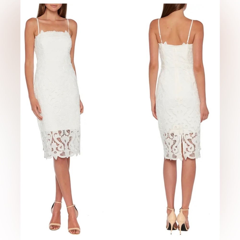 Women’s Bardot White Lace Dress; Size 10; NWT NEVER WORN